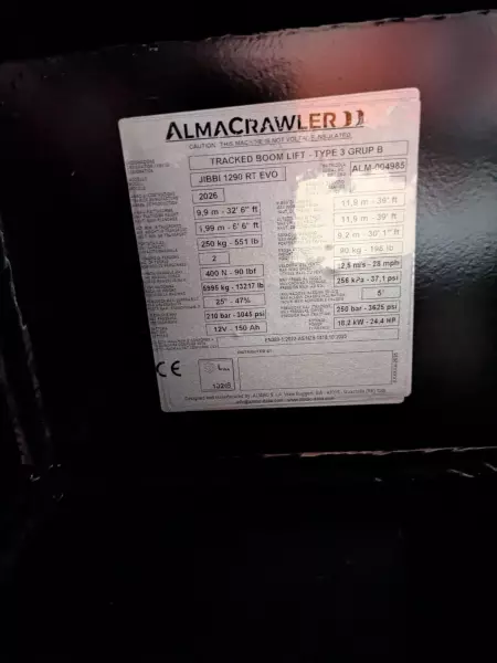 nacelle occasion ALMACRAWLER JIBBI 1290 RT EVO