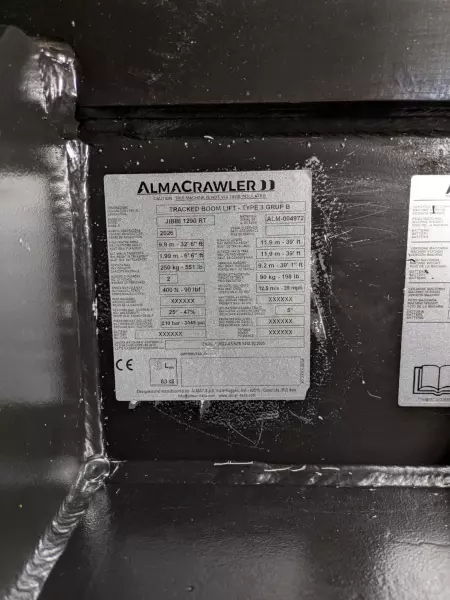 nacelle occasion ALMACRAWLER JIBBI 1290 RT LTH