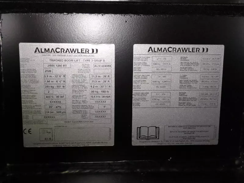 nacelle occasion ALMACRAWLER JIBBI 1290 RT LTH