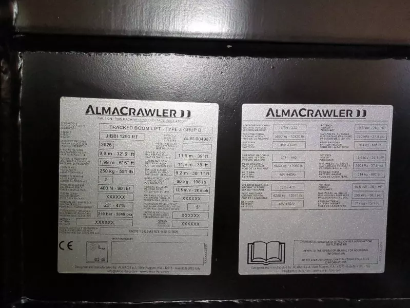 nacelle occasion ALMACRAWLER JIBBI 1290 RT LTH
