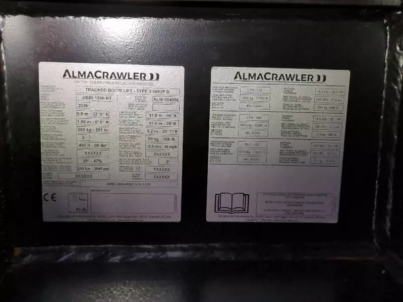 nacelle occasion ALMACRAWLER JIBBI 1290 RT LTH