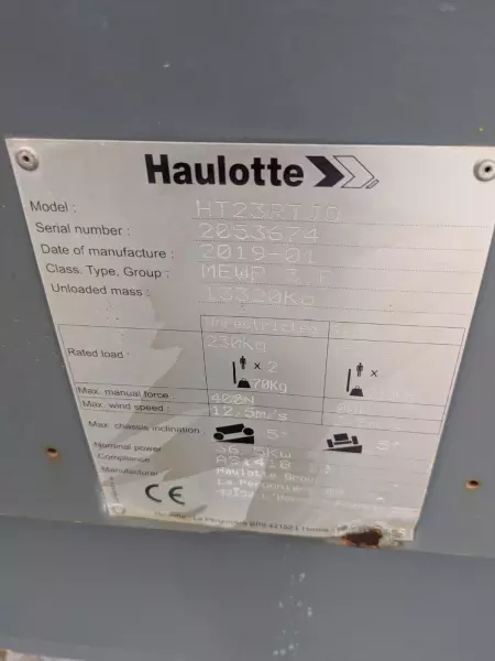 nacelle occasion HAULOTTE HT23RTJ O