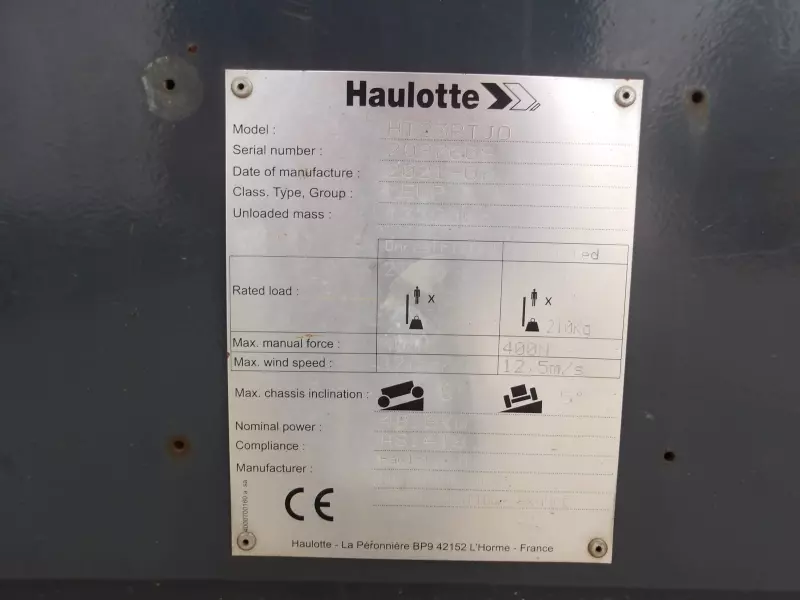 nacelle occasion HAULOTTE HT23RTJ O