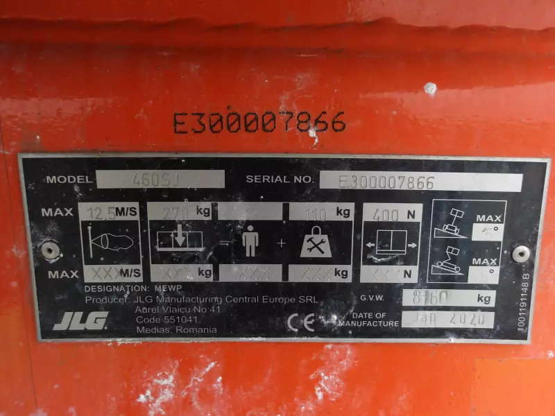 nacelle occasion JLG 460SJ