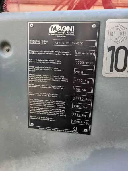 nacelle occasion MAGNI 5.25 SH