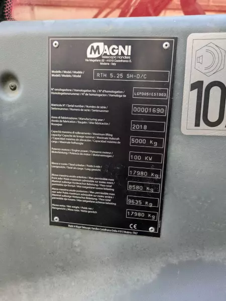 nacelle occasion MAGNI 5.25 SH