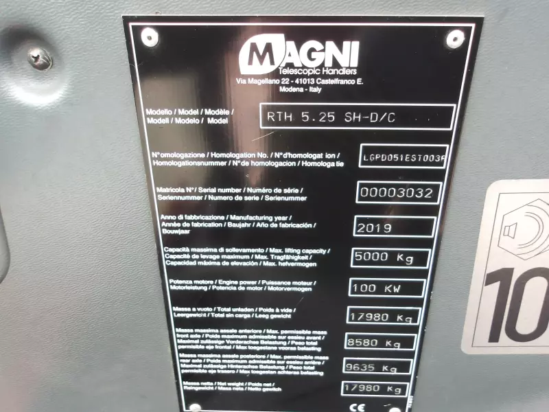nacelle occasion MAGNI 5.25 SH