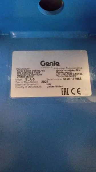 nacelle occasion GENIE SLA5