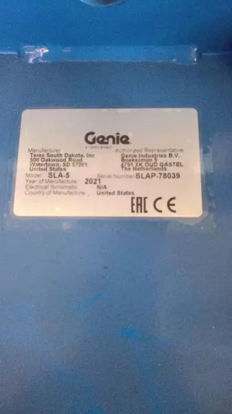 nacelle occasion GENIE SLA5