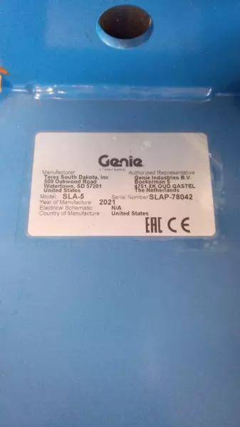 nacelle occasion GENIE SLA5
