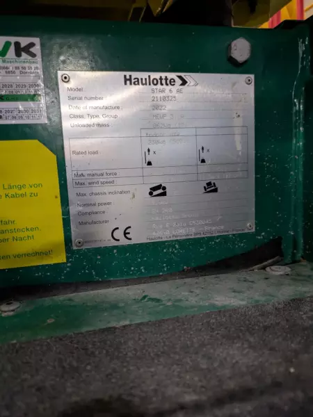 nacelle occasion HAULOTTE STAR 6AC