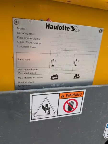nacelle occasion HAULOTTE STAR8S